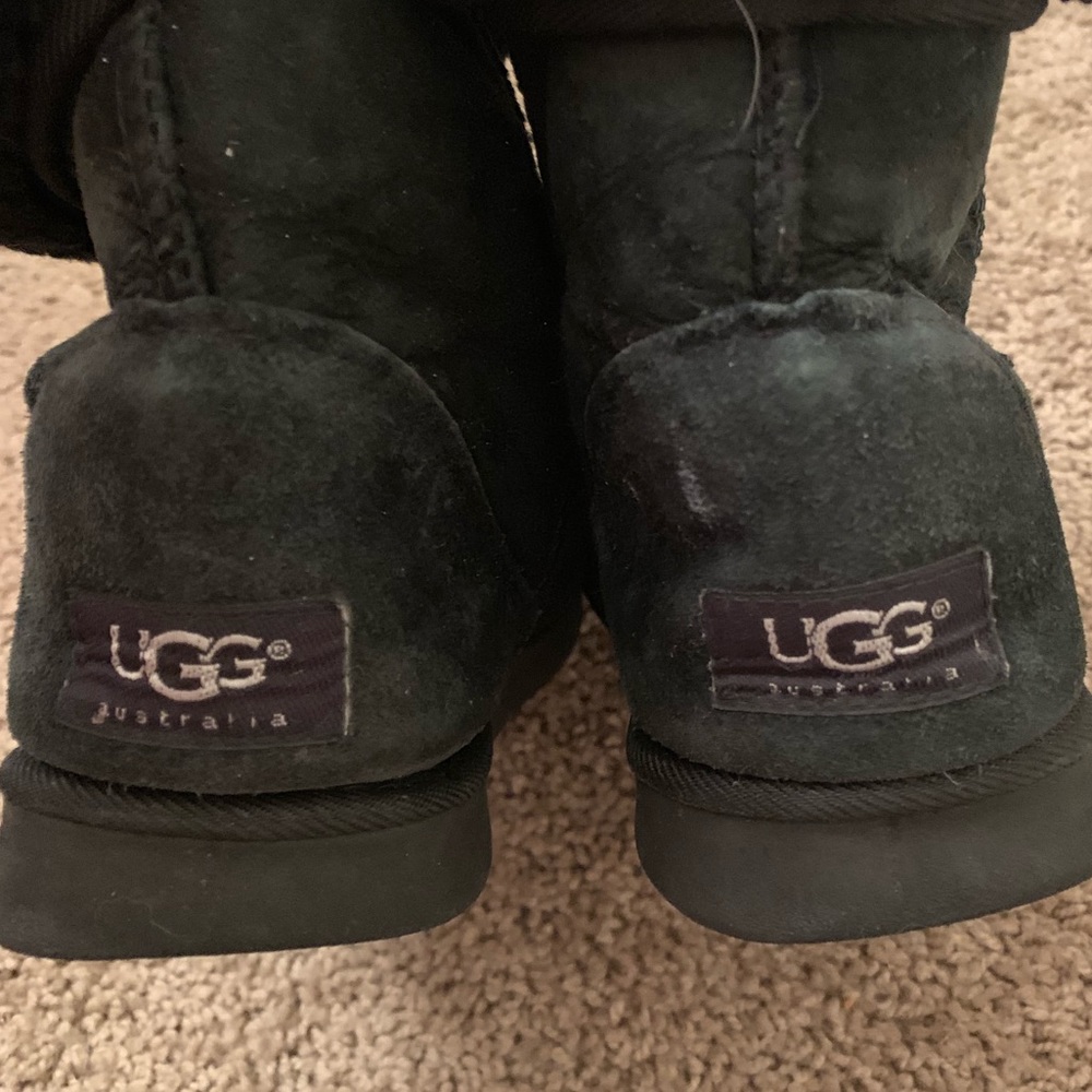 Auth. Black Uggs in Size 8!